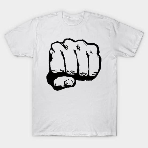 Fist T-Shirt by SavageRootsMMA